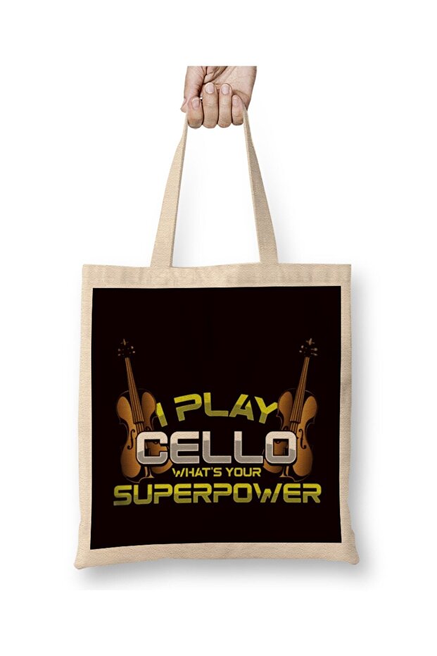 حقيبة حمل موسيقية كلاسيكية من Cello Player Cellist بمقبض طويل