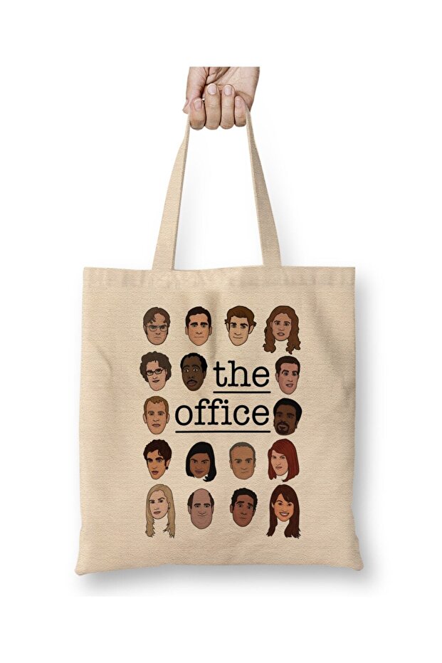 The Office Crew Cloth Bag Long Handle