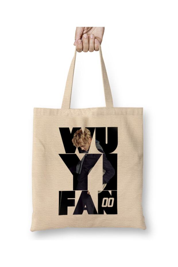 Exo Kris Full Name Cloth Bag Long Handle