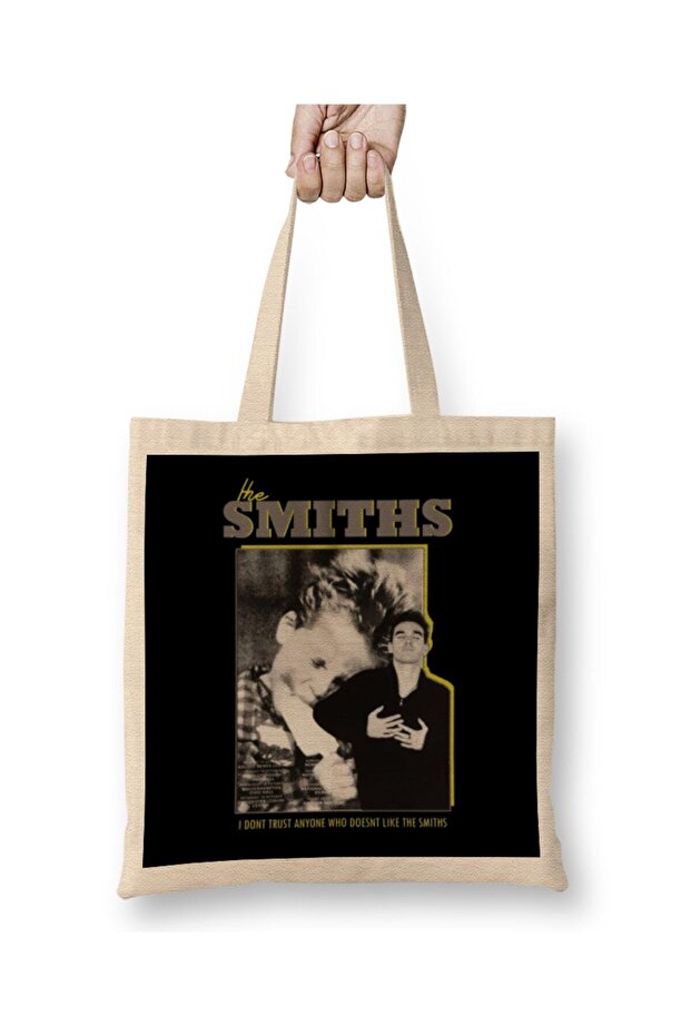 Retro The Smiths Tote Bag Long Handle