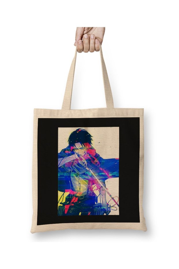 Levi Attack On Titan Tote Bag Long Handle