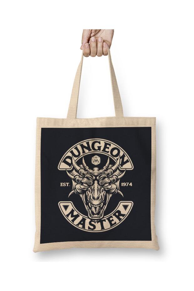 حقيبة قماش Dungeon Master Est 1974 بمقبض طويل