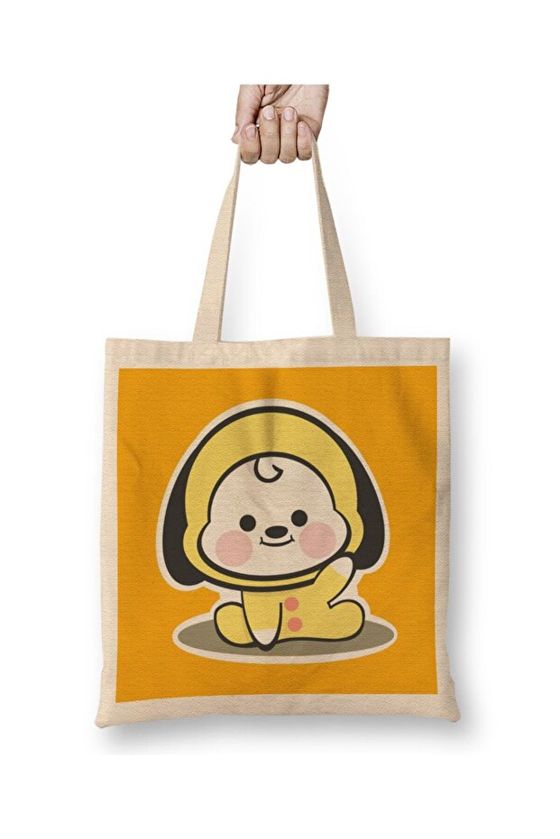 Bts Passionate Puppy Cloth Bag Long Handle