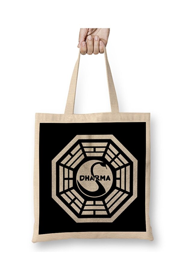 Dharma Lost 01 Cloth Bag Long Handle