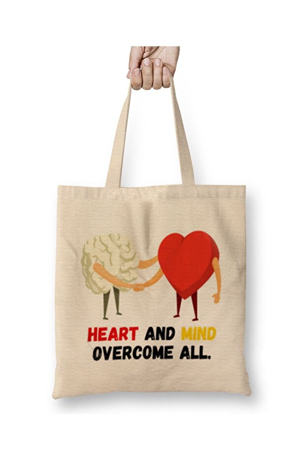 حقيبة حمل ذات مقبض طويل من Mind Heart And Mind Overcome