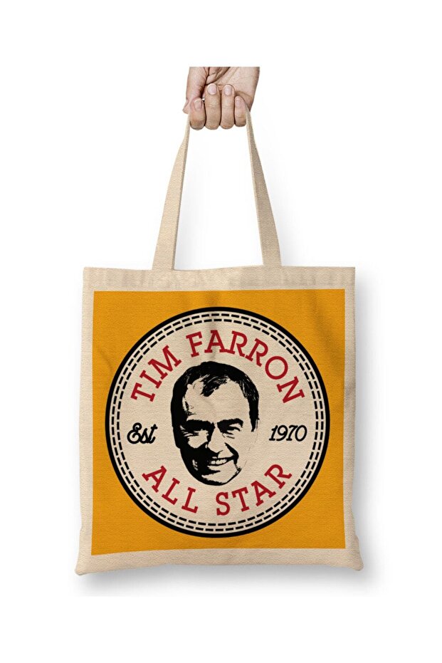 Tim Farron All Star Converse Logo Tote Bag Long Handle