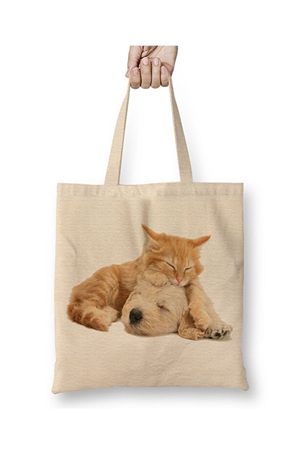 Cats Collection Two Cloth Bag Long Handle