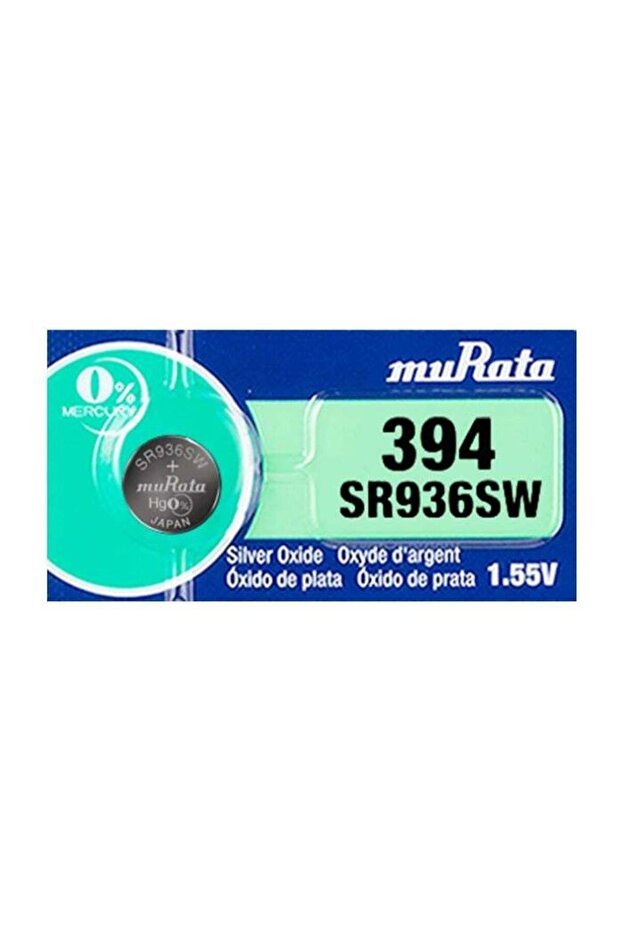 1 قطعة بطارية 394 SR936SW 1.55 فولت أكسيد الفضة