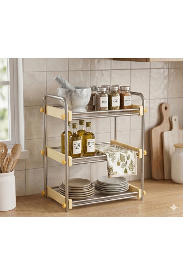 رف تنظيم المطبخ من ProKitchen – حل تخزين متين وعصري - 6