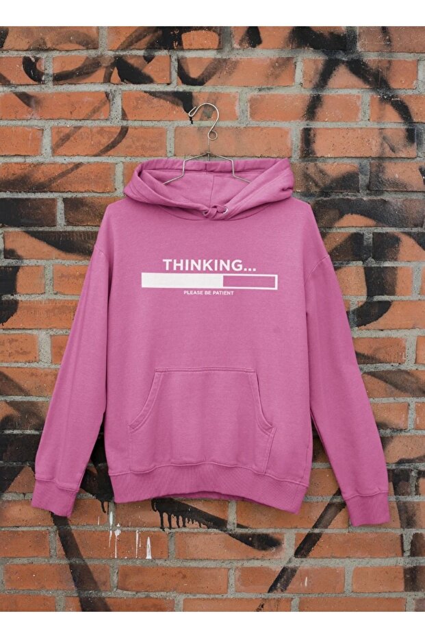Unisex Printed Hooded Sweatshirt