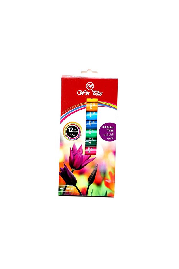 Win Plus Oil Color Tube RYT-12 12ml 12s