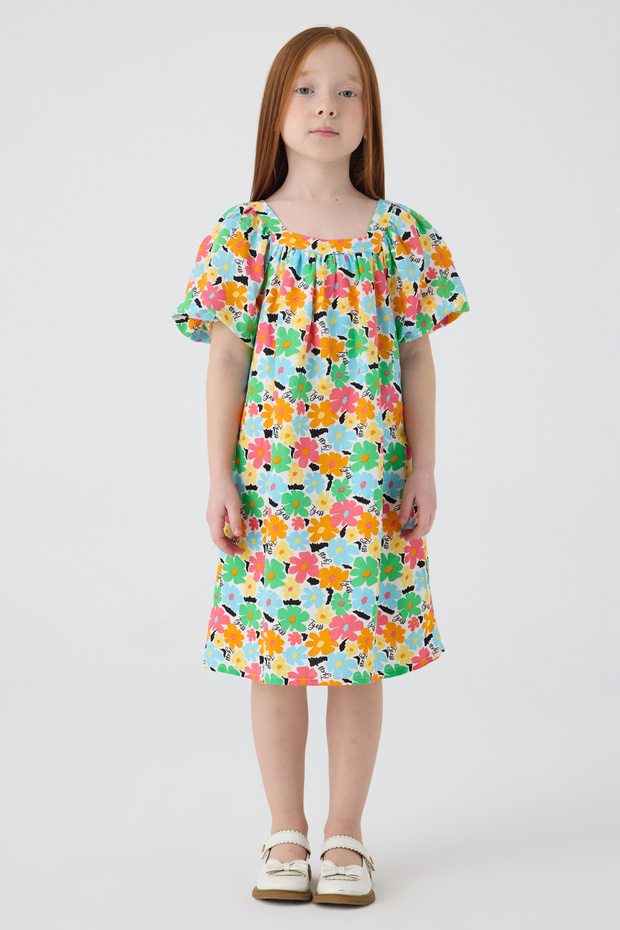 Girl Patterned Dress
