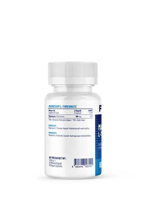 MAGNESIUM L-THREONATE - 60 Kapsül - 2