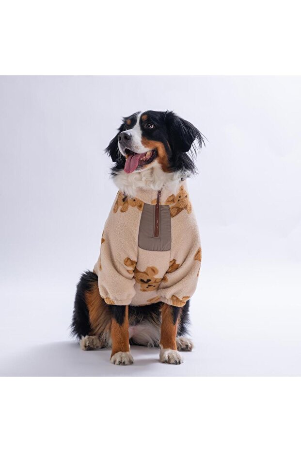 26757- Ecru Gentle Bruno Big Sweat-4Xl