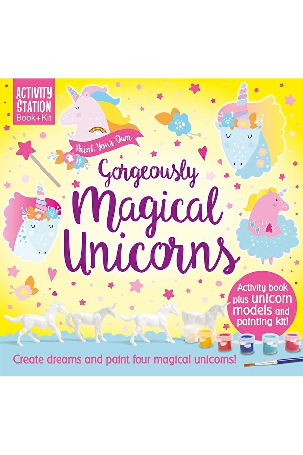 Paint Your Own Glittery Unicorns