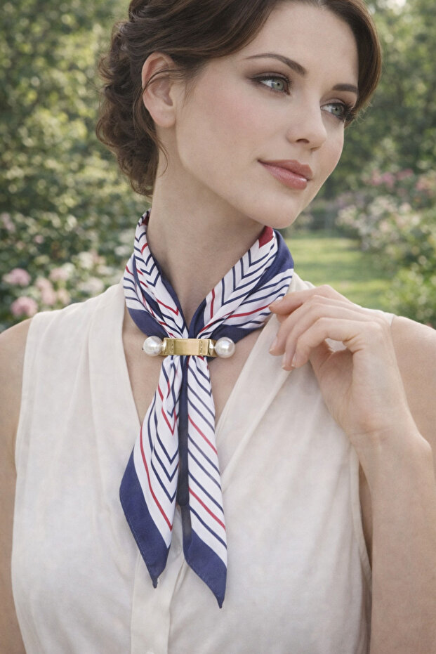 Scarf Ring, Scarf Buckle, Scarf Clip