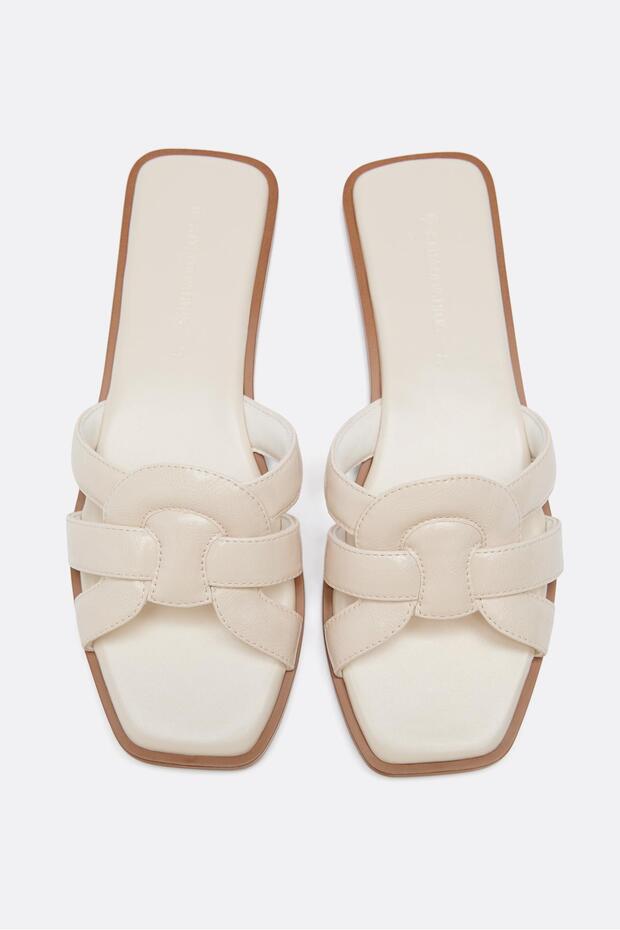 Flat slider sandals - 2