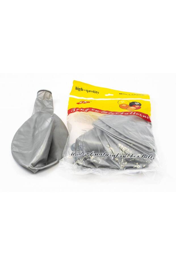 Jumbo Balloons 10/Set 90cm Silver
