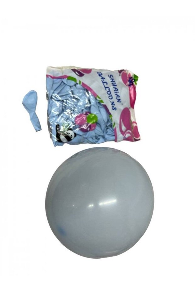 Balloons 100/Set 10" Macarons Blue