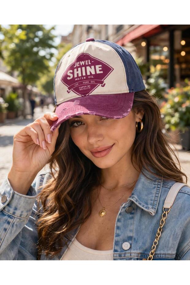 Vintage Distressed Jewel-Shine Unisex Adjustable Hat, Trend 2026 Hat