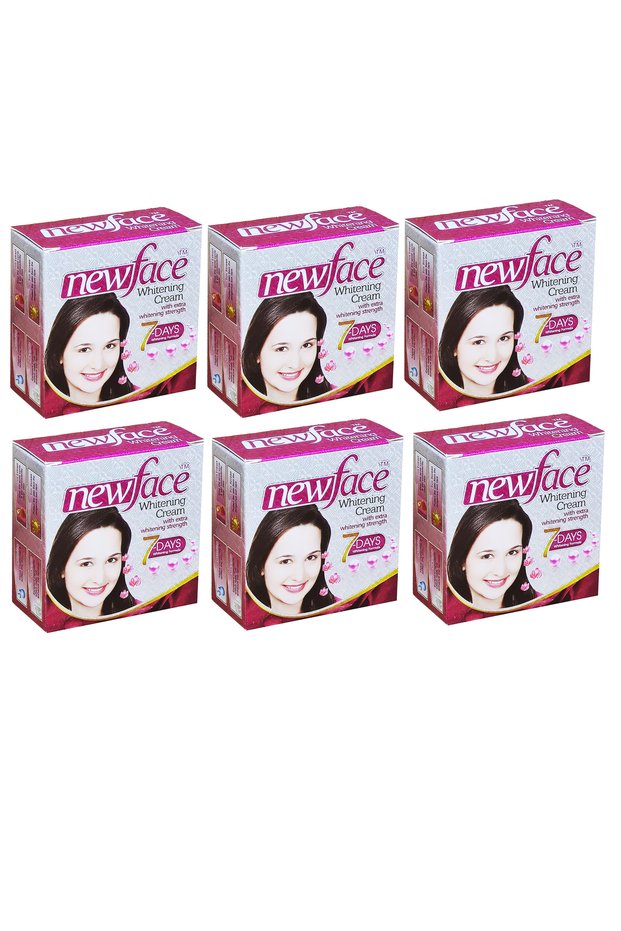 New Face Skin Whitening Beauty Cream 28gm (Pack of 6)