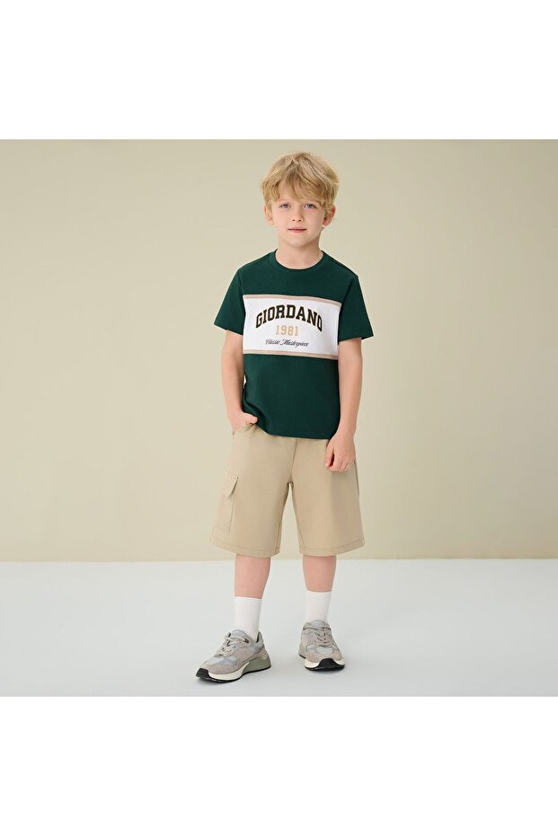 Kids' Regular Fit Classic Print Tee