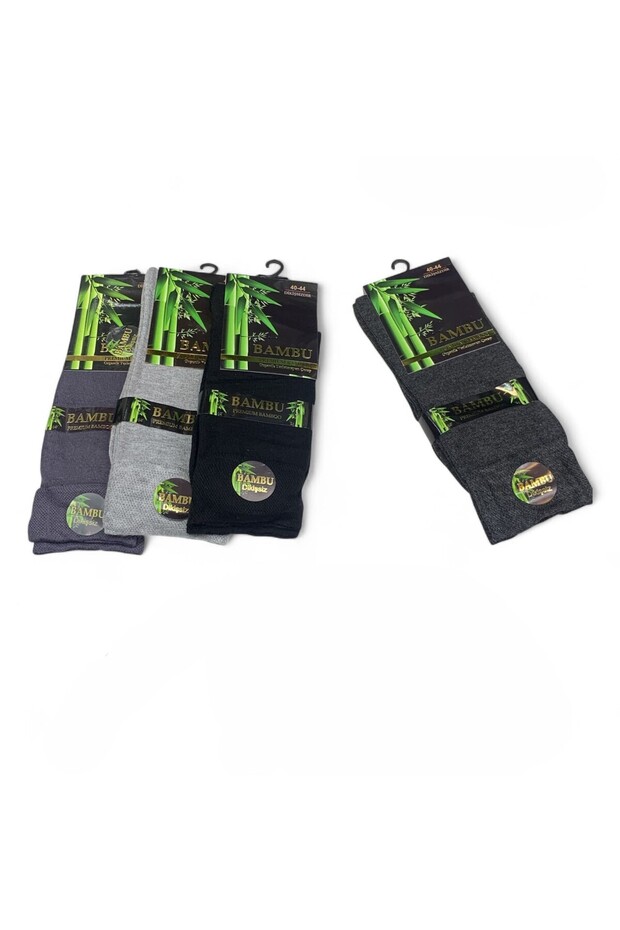 Bambu – Men's Bamboo Socks (Turkey) Authentic Turkish – 6 Pairs