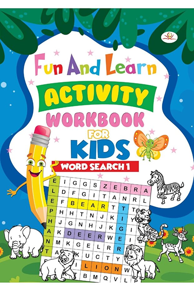 Fun And Learn Activity For Kids Word Search-1