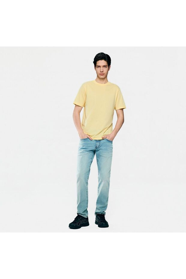 Men’s Slim Fit Cotton Crew Neck Tee