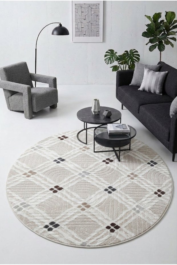 Non-Slip Based Carpet Runner Living Room Hallway Kitchen Bedroom Carpet Apartment 3010 Beige