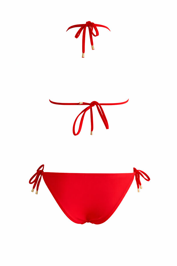 Triangle Thin String Starfish Bikini Set - 3