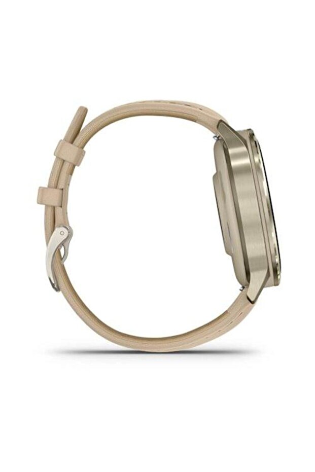 Venu 4, 41 MM - Lunar Gold Bezel With Bone Silicone Band - 4