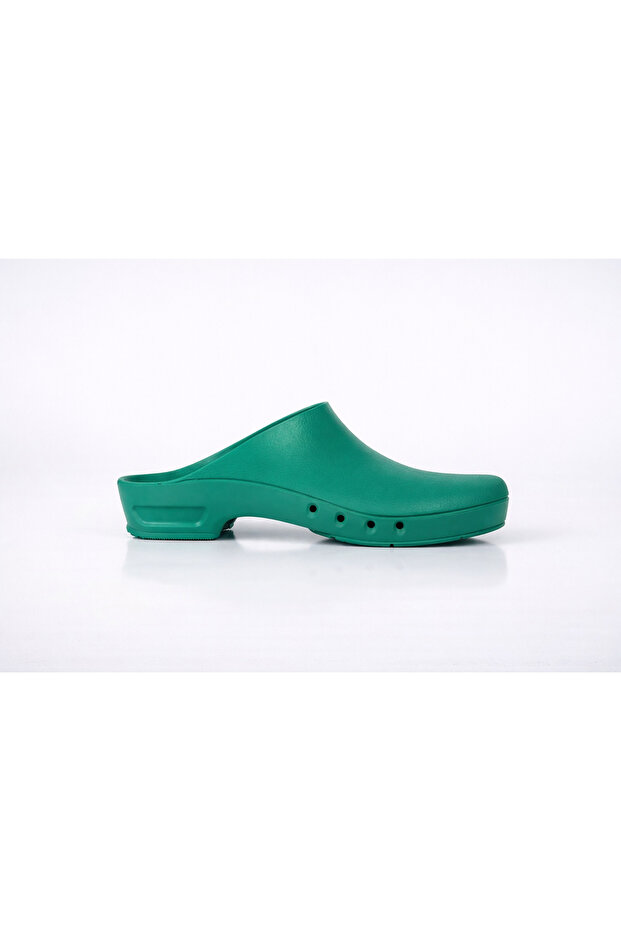 Antistatic Autoclavable Operating Room Slippers Sabo Slippers Green for Laboratory, Hospital