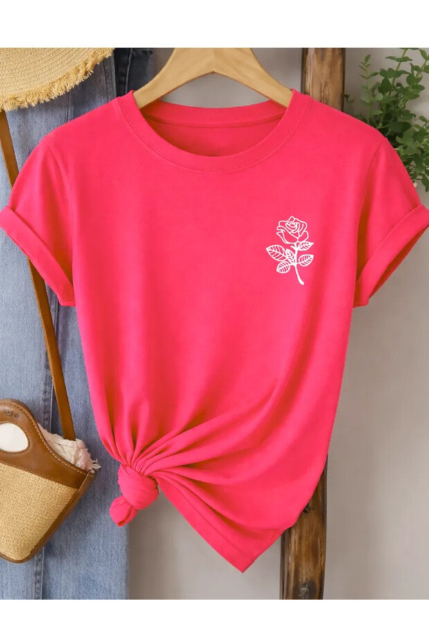 Unisex Crew Neck Oversize Cotton T-Shirt