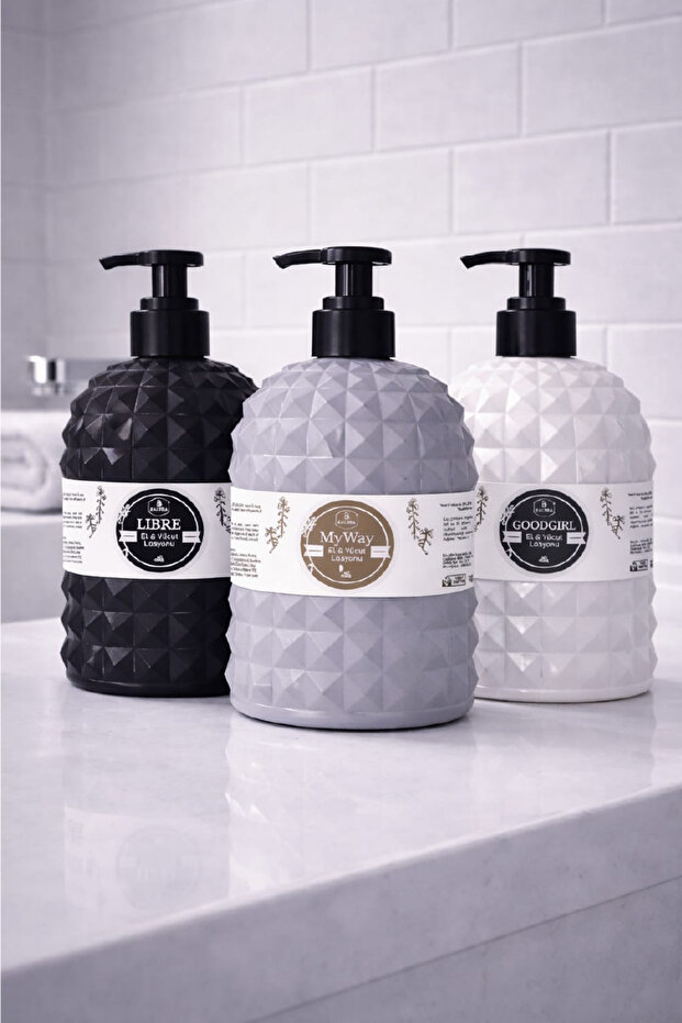 Moisturizing body lotion set 3x 500 ml