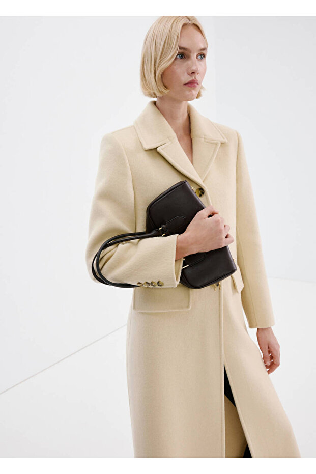 Buttoned Fabric Jacket