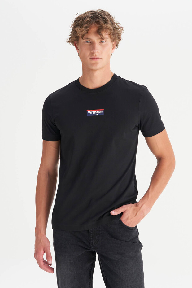 Minimal Black Men's T-Shirt W2510527001