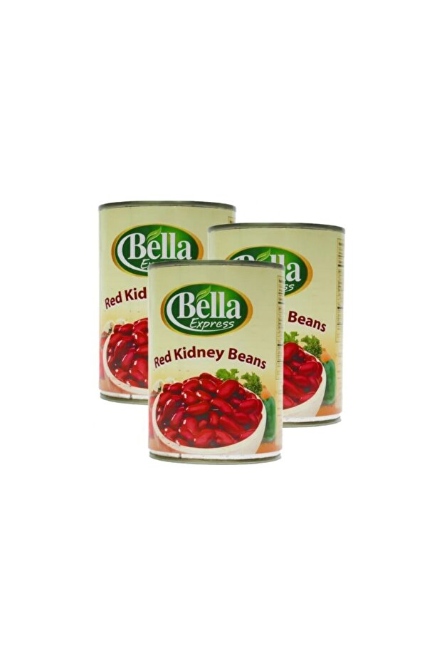 Express Red Kidney Beans 400g x3 Pack Ready to Eat High Fiber Protein Canned Beans