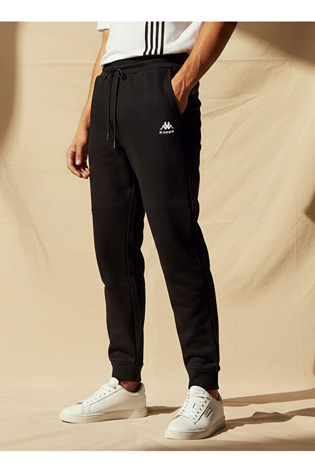 Men Joggers with Panel Detail