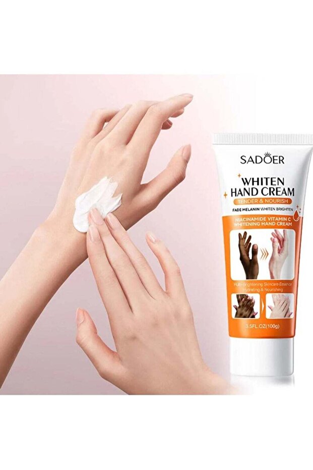 -Moisturizing Hand Cream, Gentle Nourishing, Non-Greasy, Whitening, Beauty, Hands, 100g