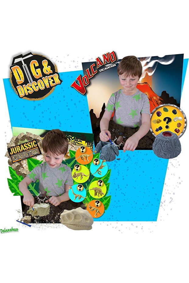 Dig & Discover - Volcano - 3