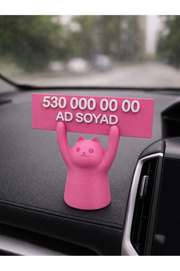 Automobile Parking Numberer - New Unusual Modern Design Numberer - In-Car Numberer