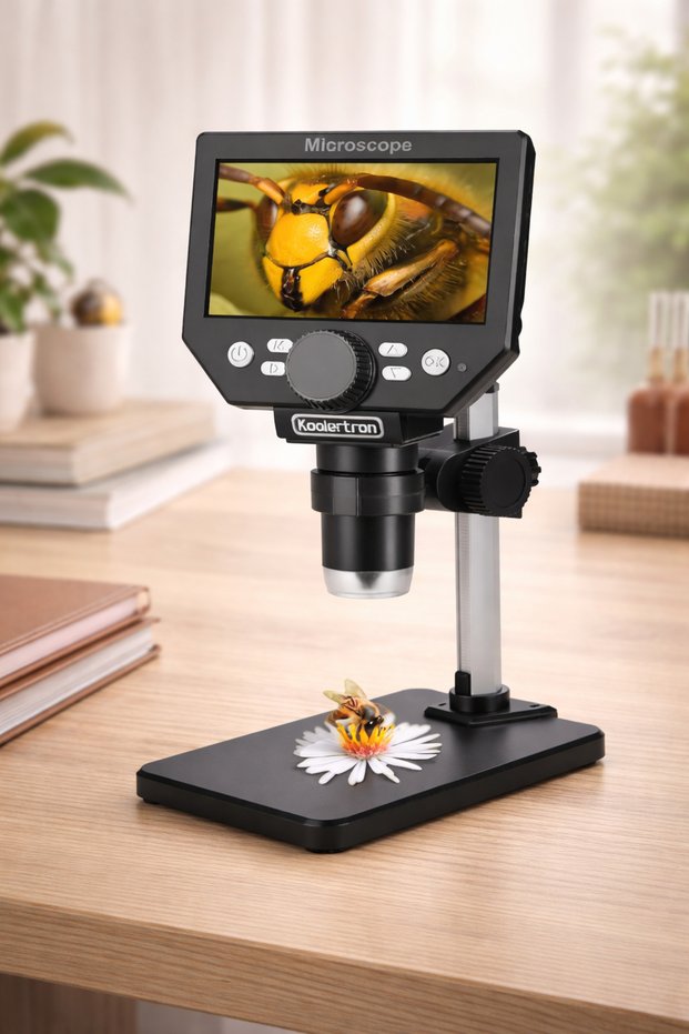 Microscop digital USB cu camera video portabil