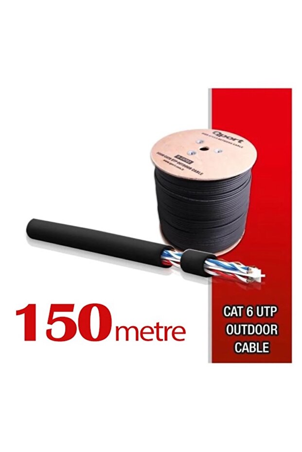 High Copper Utp 23Awg 0.58 mm Outdoor Cat6 Cable Outdoor Data Cable