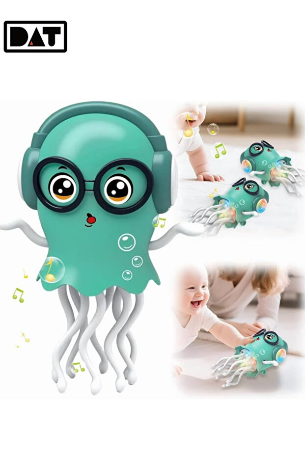 Dancing Jellyfish Toy with Dynamic Music and 3D Lights,
