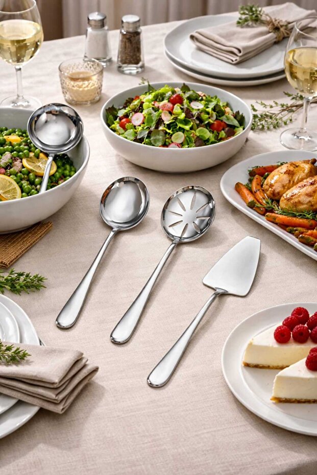 4-Piece Set Sos Spoon -Spoon-Pelletizer-Serving Set