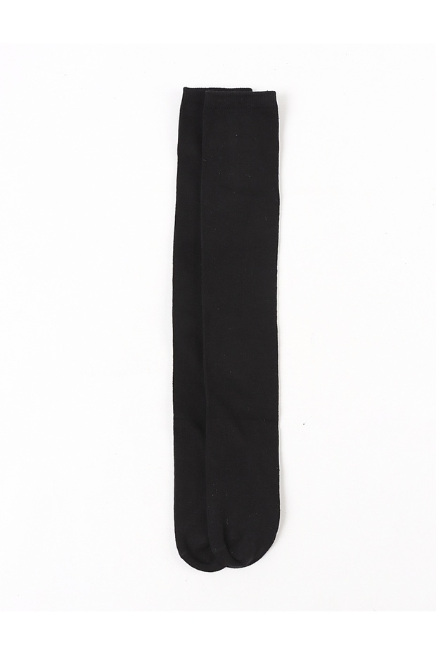 Sosete lungi negre simple