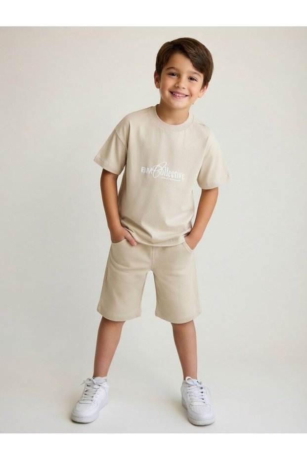 Summer Yazili Men's Children's Suit