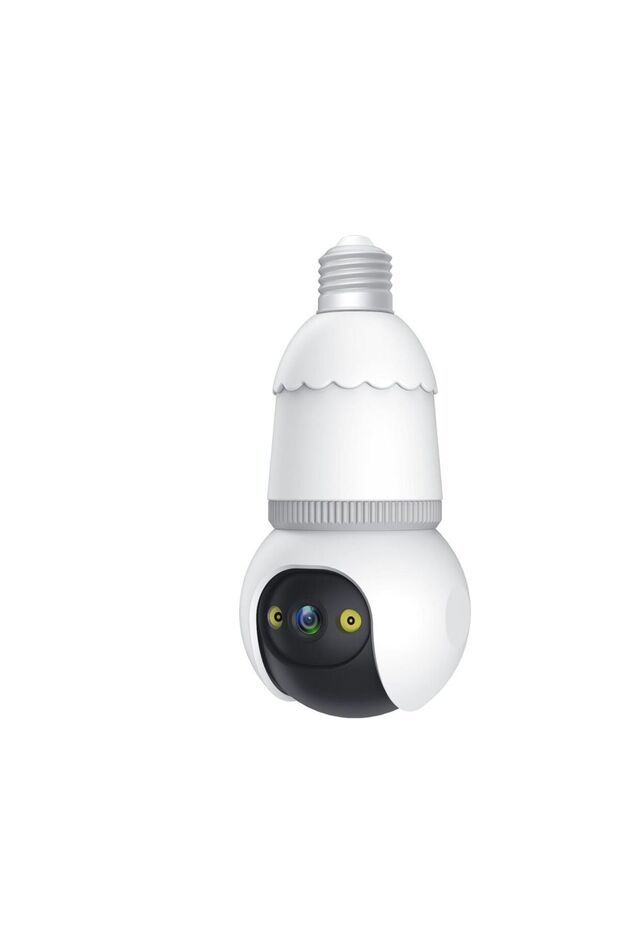 Wireless 360° Smart Bulb Security Camera with 4G/WiFi & Motion Tracking - 5
