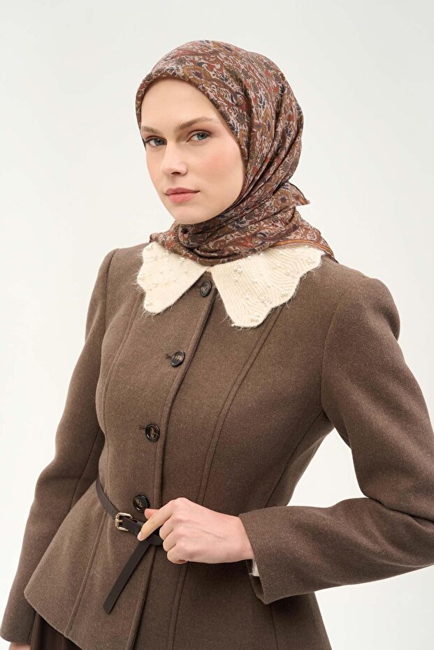 وشاح تينسل مونار بنمط ديزي ستون 90×90